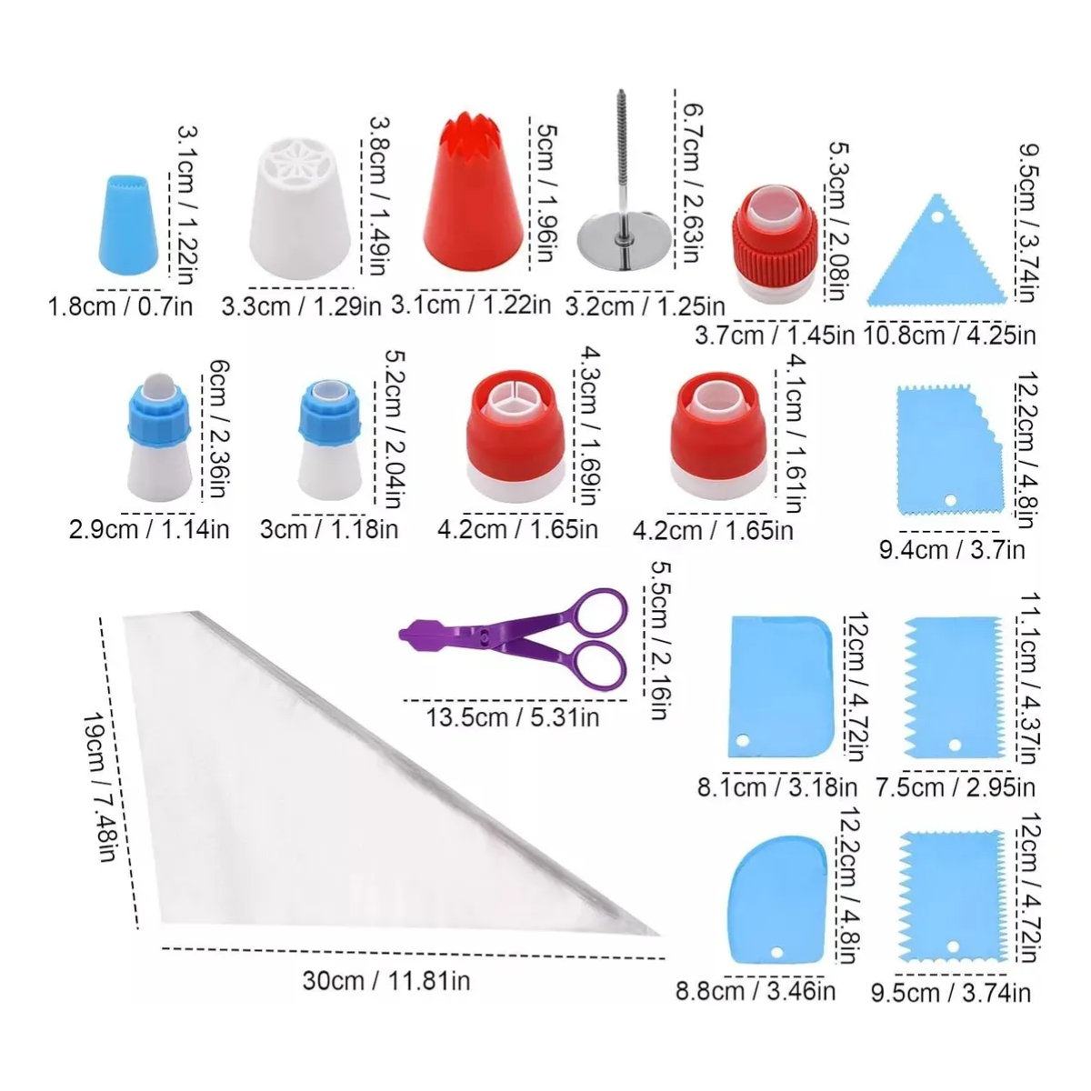 Miniatura 2 de Kit de repostería pastelería 65 pzs